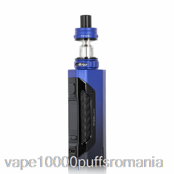 Vape Romania Smok Rigel Mini 80w Starter Kit Negru Albastru